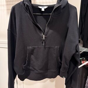 JoyLab Half-Zip Hoodie Black